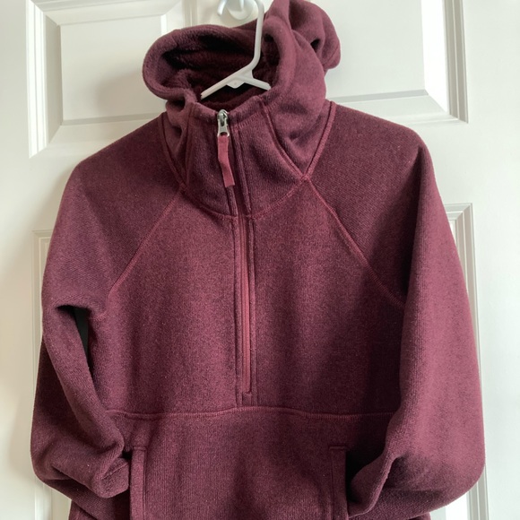 North Face Womens Hoody 1/4 zip with pockets - Picture 1 of 5